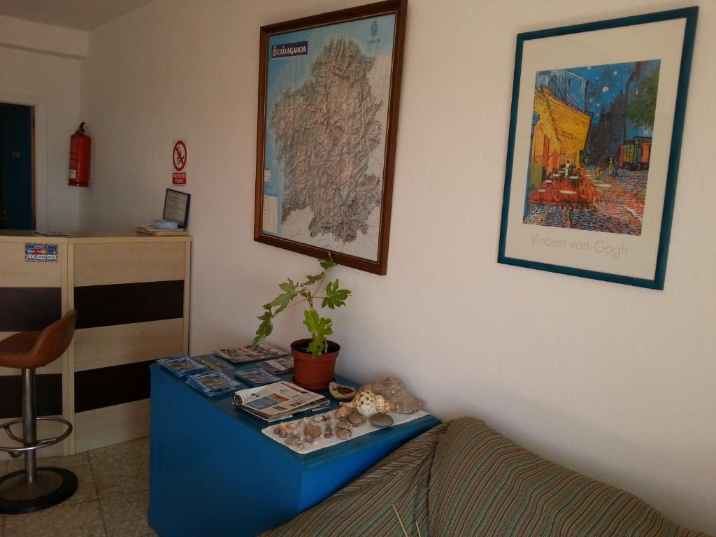 Hostal Del Mar A Guarda Bagian luar foto
